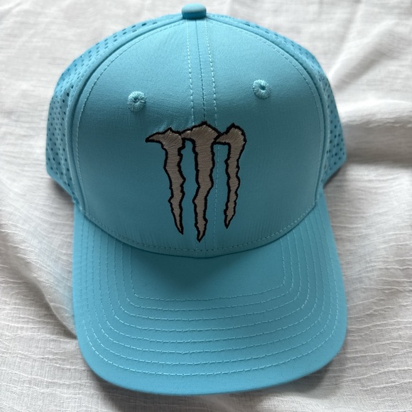 Monster Energy Light Blue Cap - Hawaii Special Edition - Picture 1 of 4